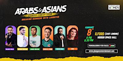 Arabs & Asians Stand-up Comedy Show Ilford East London | Hidden Space Function Hall