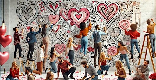 Cupid's Canvas - Painting love together | Finn Hall