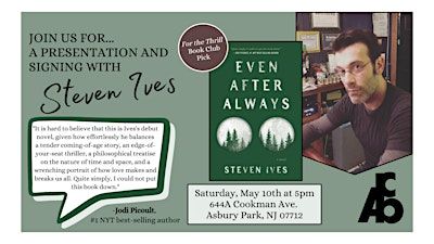 Presentation & Signing: Even After Always by Steven Ives | Asbury Book Cooperative