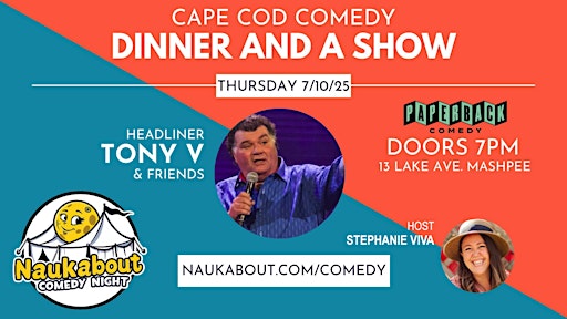 Comedian Tony V @ Naukabout | Naukabout Brewery and Taproom