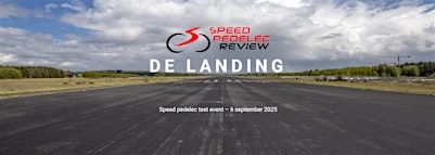 Speed Pedelec Review test event: De Landing | (Voormalige)Vliegbasis Soesterberg