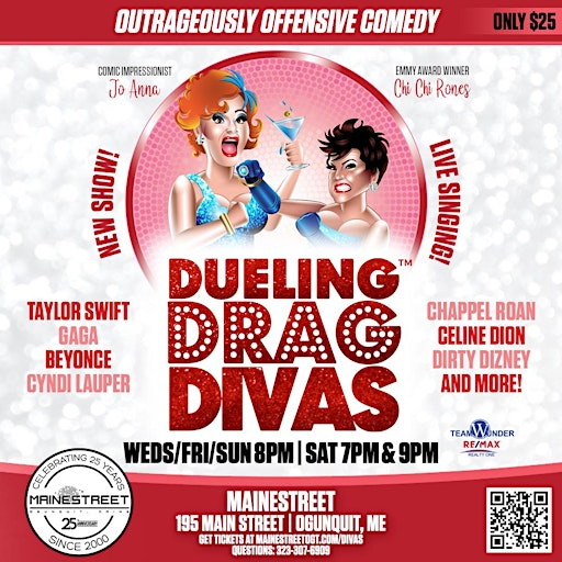 DUELING DRAG DIVAS | Mainestreet Ogunquit