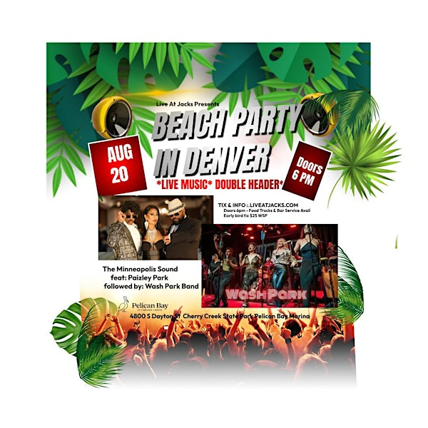 Live At The Lake Double Header  w/ The Minneapolis Sound  & Wash Park Band | The Marina at Pelican Bay