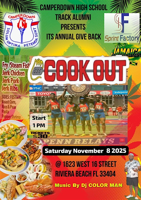 Camperdown Track & Field Alumni Association Giveback event | 1623 W 16th St