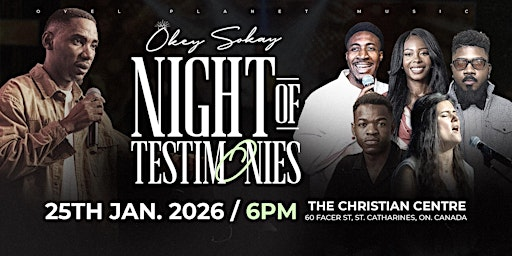 NIGHT OF TESTIMONIES | The Christian Centre