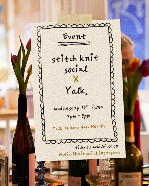 Stitch Knit Social X Yolk | yolk.