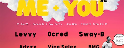 ME N U #2 [Day Party + England Vs Panama] | Concorde 2