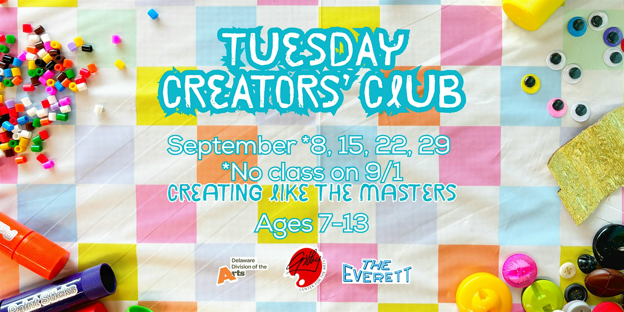 Tuesday Creators' Club | gilbert w. perry, jr. center for the arts, West Main Street, Middletown, DE, USA