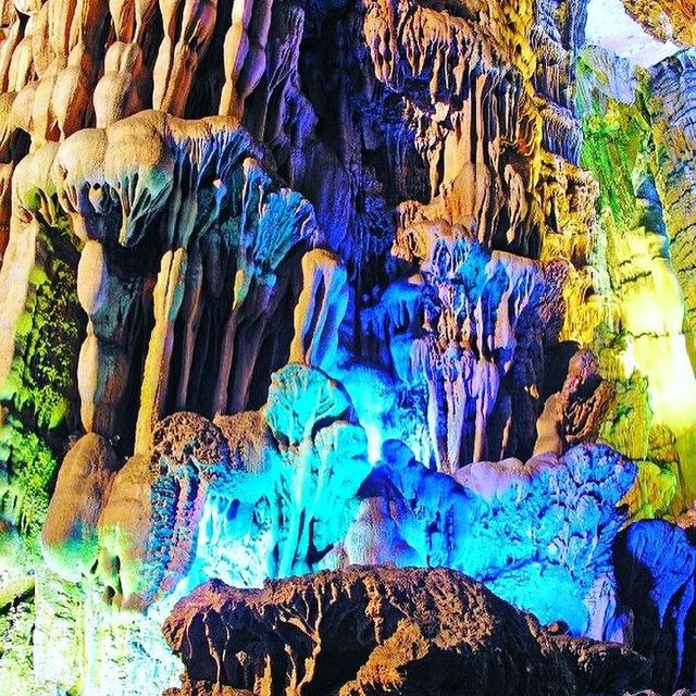 REED FLUTE CAVE , CHINA