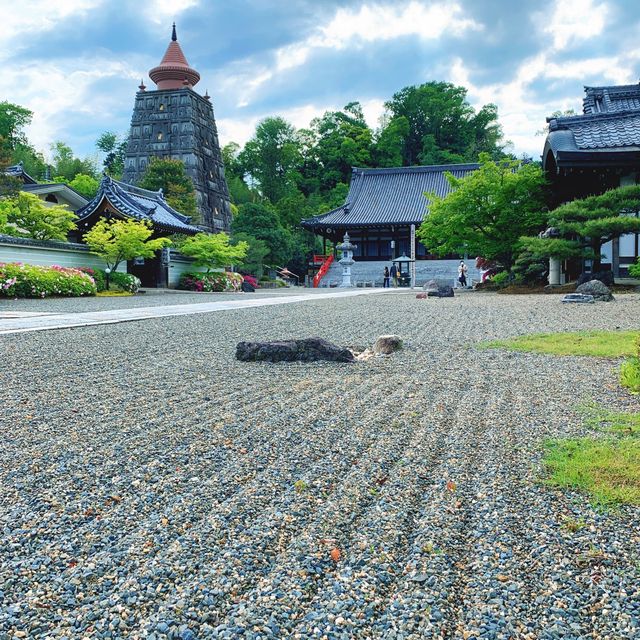 京都にインドブッダガヤの大塔が