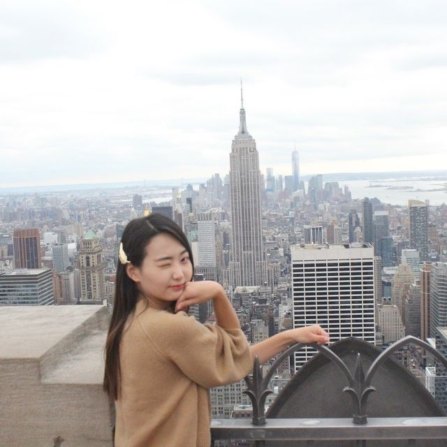 뉴욕 전망대 중 최고인 "록펠러 센터 전망대 Top of the Rock"