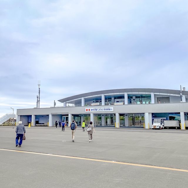 夏季限定・新千歳から利尻島への飛行