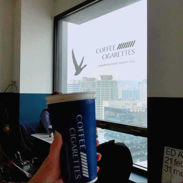 韓国/ソウル【市庁】ソウルを一望できる🕊おしゃれカフェ💙