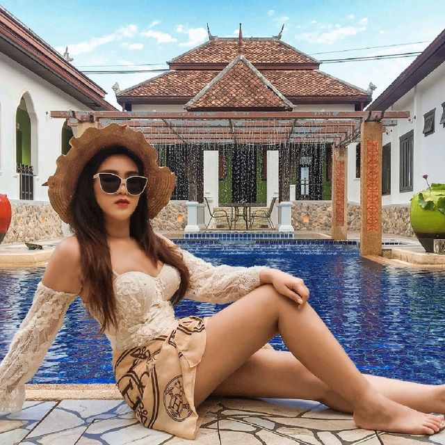 บ้านพักพลูวิลล่ากระบี่สไตล์บาหลี