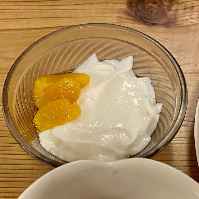 燕山荘の夕食