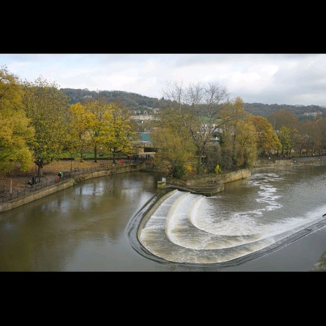 Famous bridge @ Bath