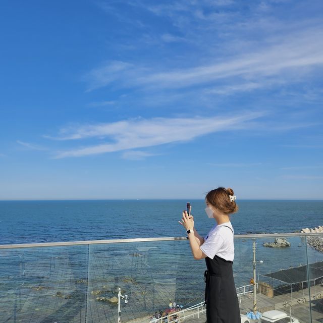 울산 오션뷰 대형카페 버프🌊