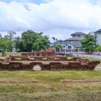พุทธสถานเชิงท่า – หน้าโบสถ์ โบราณสถาน จ.นนทบุรี