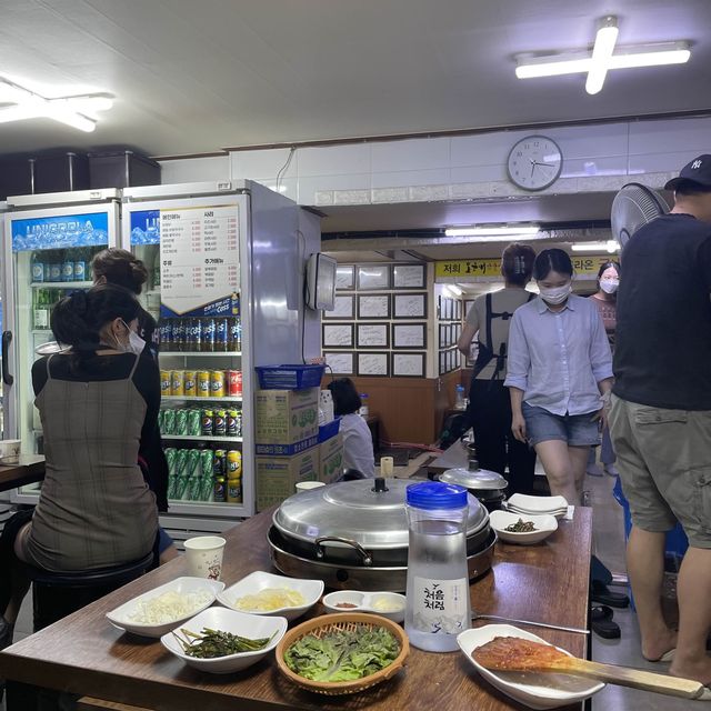 용산 미슐랭 “오근내닭갈비 본점“