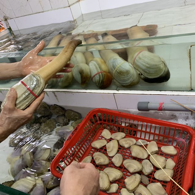 鯉魚門食海鮮 