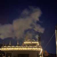 蒸気船マークトウェイン号！夜は絶景夜景スポット