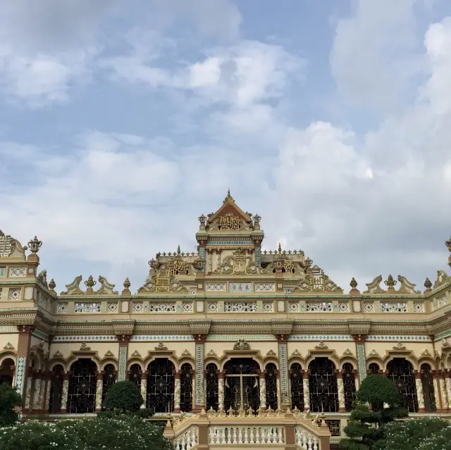 One of the famous temple in Mekong Delta