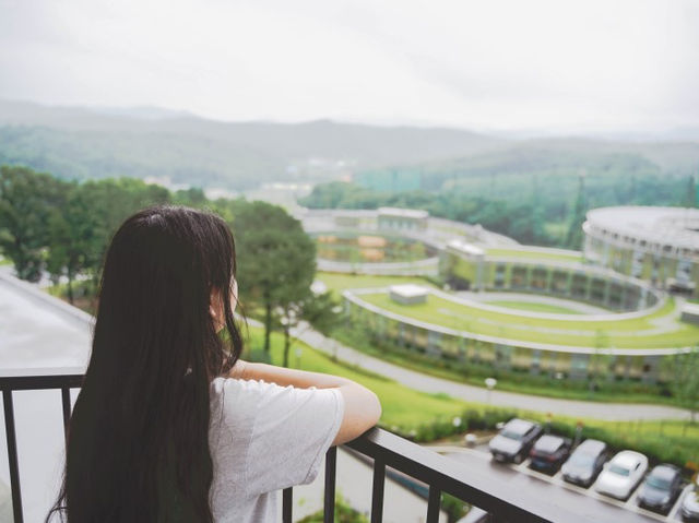 초록초록 자연과 가까운 리조트, 한화리조트 용인 베잔송 