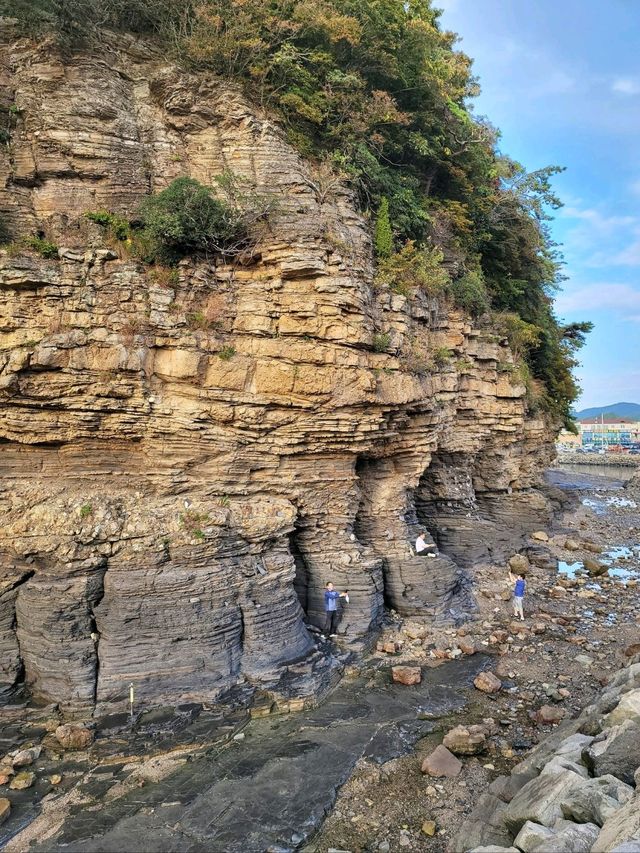 눈호강하는 지질공원 부안 채석강🏞