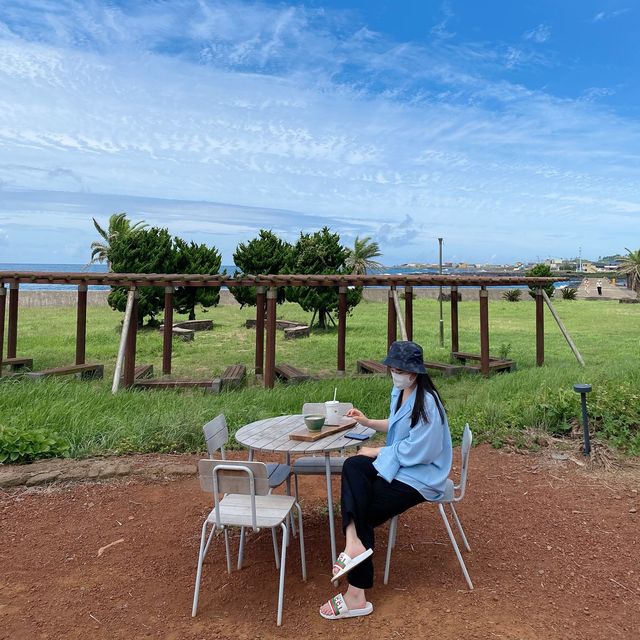 💚제주 감성 제대로 느껴지는 이국적인 카페 인스밀💚✈️