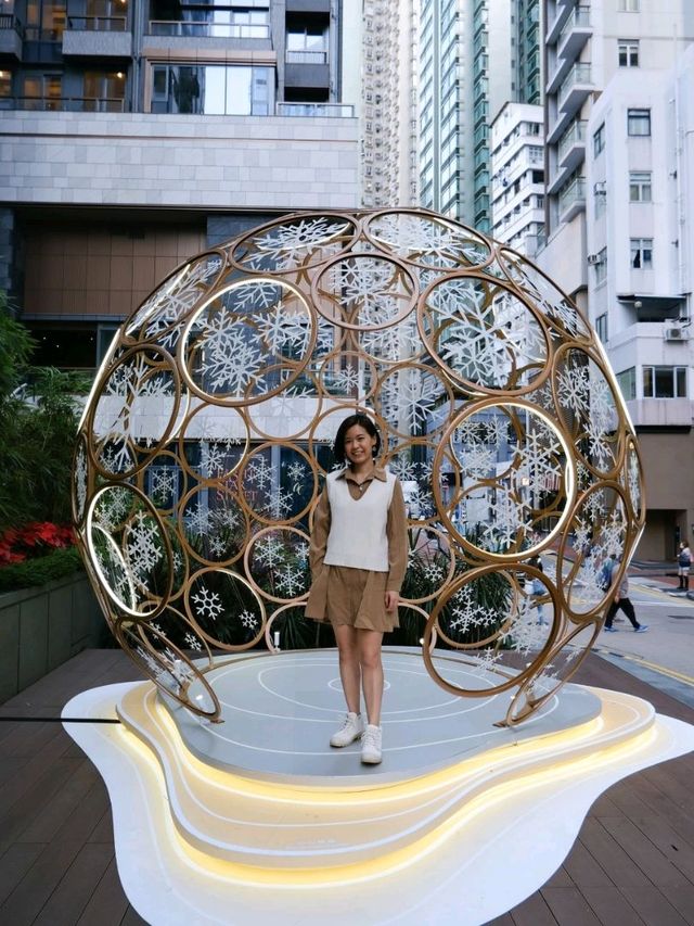灣仔星街靚靚打卡聖誕波