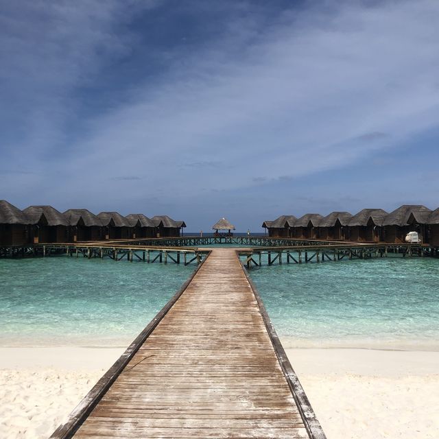 Gorgeous water in Maldives 🏝 