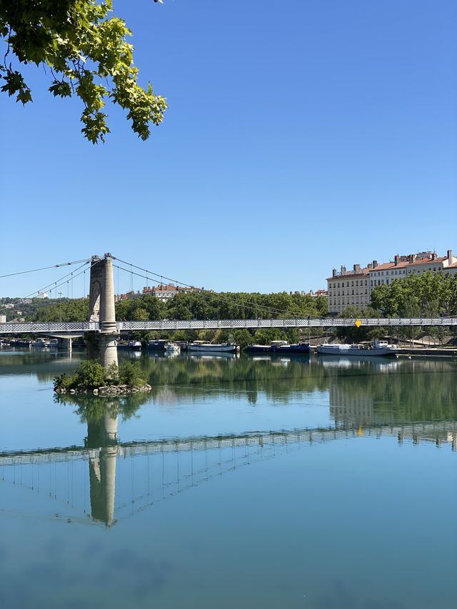 숀강과 론강이 흐른다, 프랑스 리옹🇫🇷