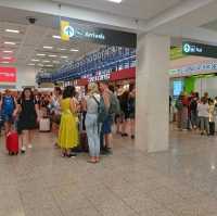 Small convenient efficient airport of Malta