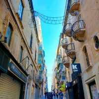 New Year's Eve in Valletta, Malta. 