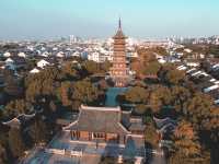 Suzhou From Above. Panmen Scenic Area.