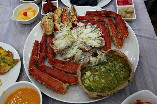 속초 대게 맛집. 대포대게회직판장