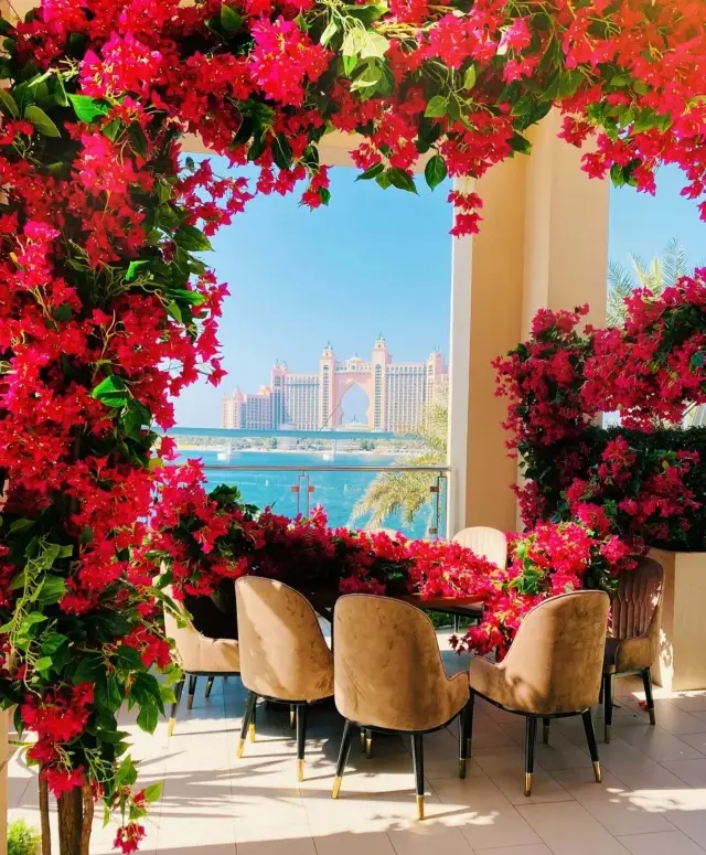 All that meets the eye is scenery - Dubai.