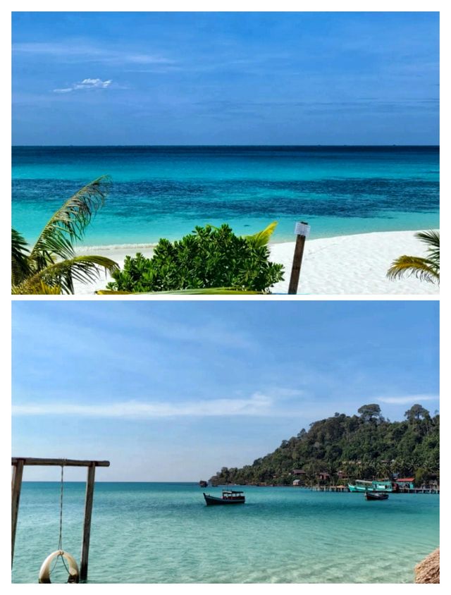 Quickly go to this small and romantic island overseas.