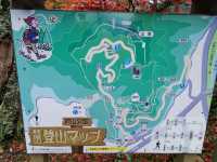 Japan mountain hiking, Echizen Takefu Station Village Kokuzan, enjoy hiking and autumn leaves.