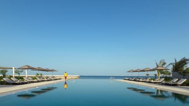Oman's best-selling luxury hotel: Kempinski Hotel Muscat.