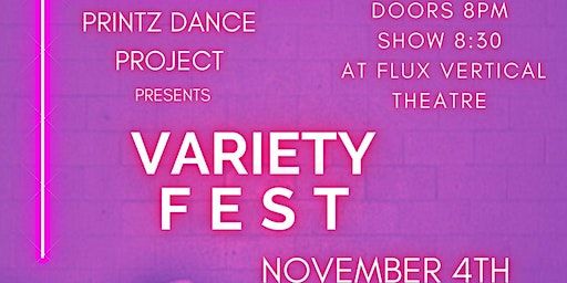 Variety Fest | Flux Vertical Theatre