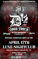 D12 & OBIE TRICE - CHILLIWACK | LUXE Nightclub