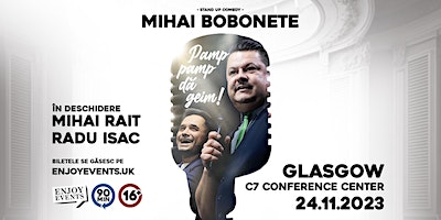 Pamp pamp dă geim! Mihai Bobonete | Glasgow | 24.11 | C7 Conference Centre