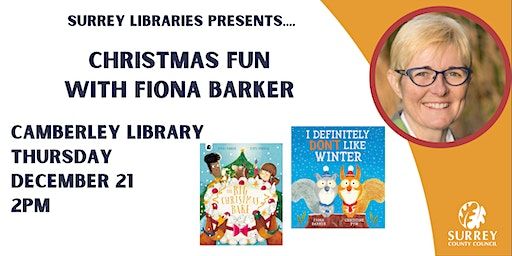 Christmas Fun with Fiona Barker at Camberley Library | Camberley Library