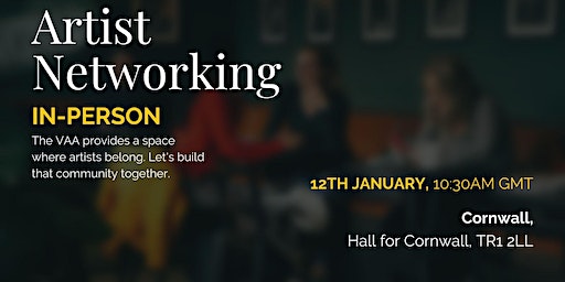 VAA In-Person Networking Event - Cornwall | Hall for Cornwall
