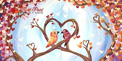 Fresh Paint + Fresh Beer – Valentine’s Day Paint Night | Fresh Paint Studio + Cafe