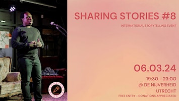 Sharing Stories #7 | De Nijverheid Café -Terras - Expositie - Culturele Vrijhaven, Nijverheidskade, Utrecht, Nederland