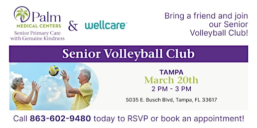 Senior Volleyball Club | 5035 E Busch Blvd