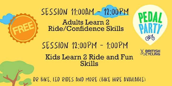 Waltham Cross Pedal Party - Community Cycling Event | Waltham Cross Playing Fields Car Park