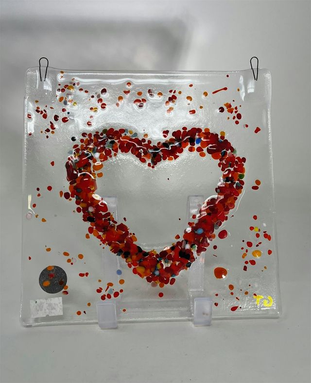 It's always time, Valentines! to Celebrate creating in 2025, fusing! | Indy Fused Glass, LLC